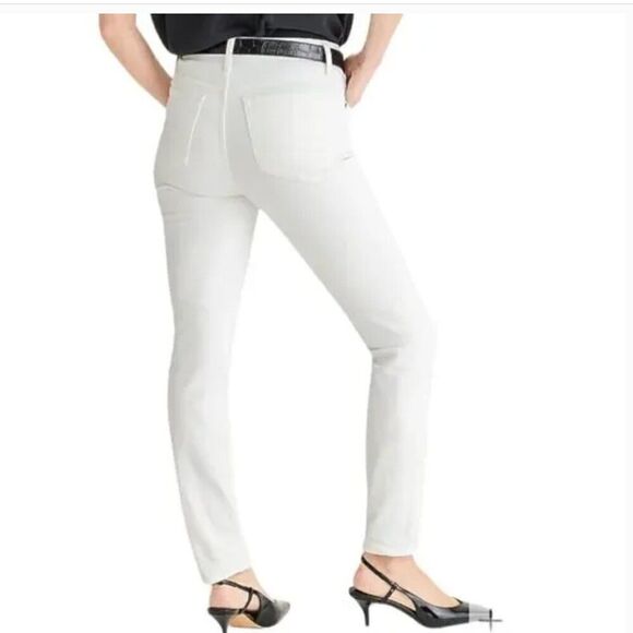 J. Crew 9" mid-rise toothpick jean in white size 28 NWT - flawed - Picture 2 of 16